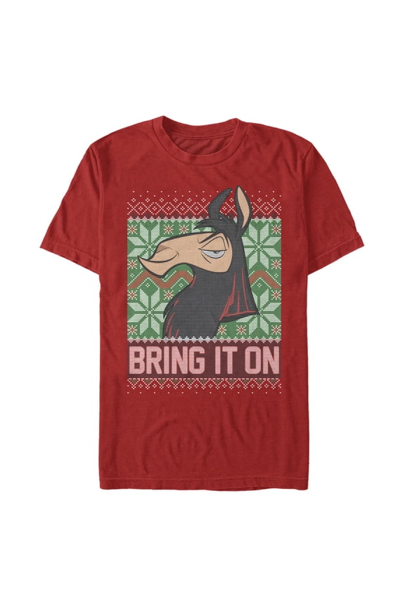 Men's The Emperor's New Groove Christmas Bring It On Graphic T-Shirt