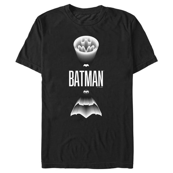 Men's The Flash Bat Evolution Logos Graphic Tee Black 2X Large