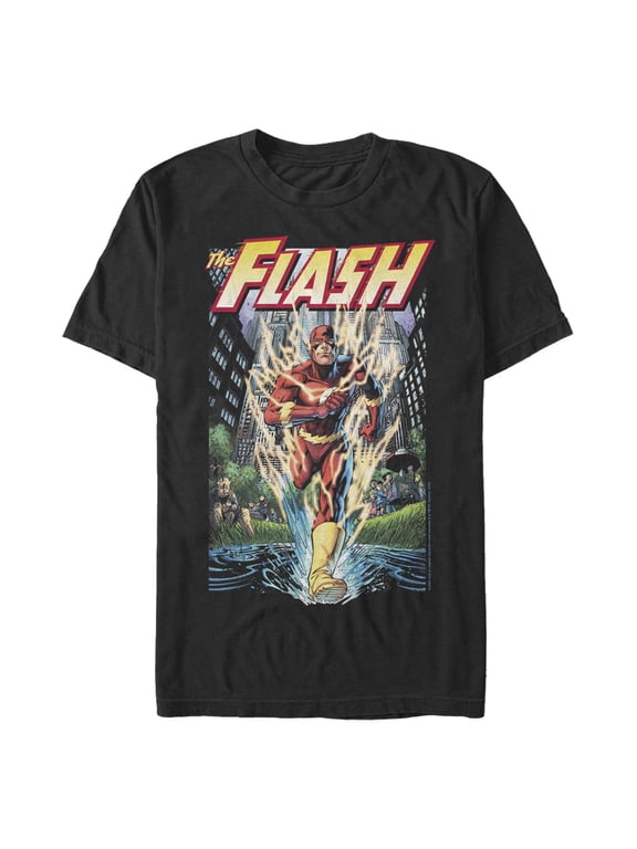 Men's The Flash City Run Poster Graphic T-Shirt