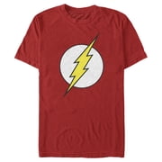 Men's The Flash Classic Logo Graphic Tee Red X Large