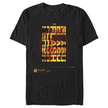 Men's The Flash File Logo  Graphic Tee Black X Large
