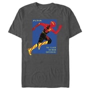 Mens The Flash Justice Spirits Graphic Tee Charcoal Heather Small