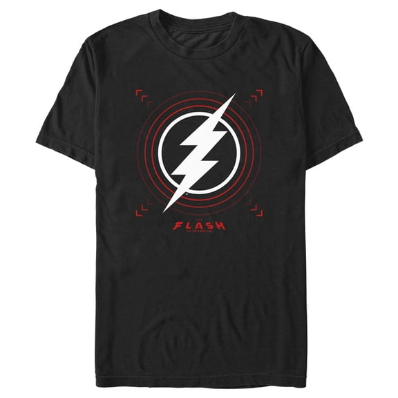 Men's The Flash Large Lightning Bolt Stamp Graphic Tee