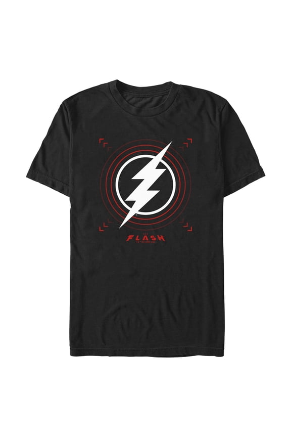 Men's The Flash Large Lightning Bolt Stamp Graphic Tee
