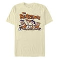 thumbnail image 1 of Men's The Flintstones Group Bike Riding Graphic T-Shirt, 1 of 4