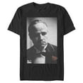 thumbnail image 1 of Men's The Godfather Don Corleone Portrait  Graphic Tee Black 2X Large, 1 of 4