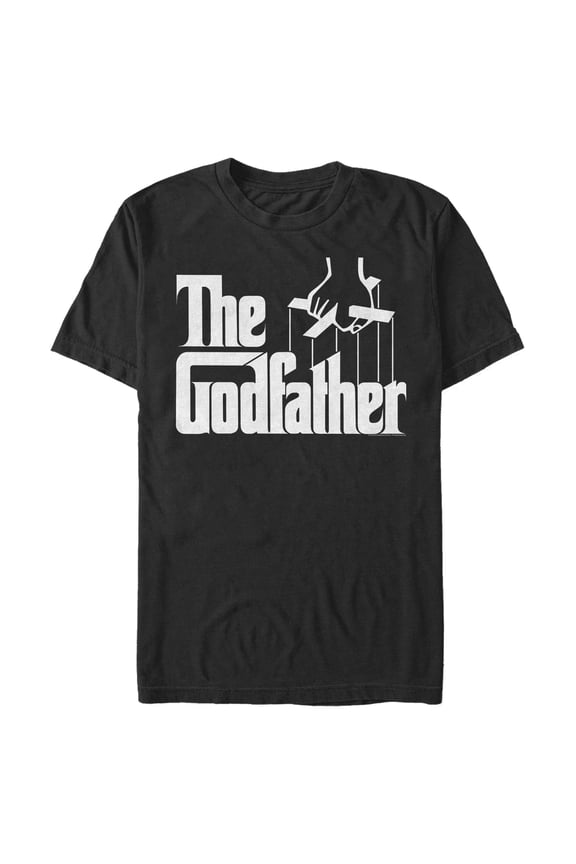 Men's The Godfather Puppet Master Title  Graphic Tee Black X Large