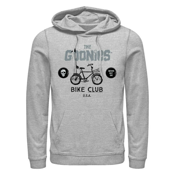 Men's The Goonies Bike Club Logo Pull Over Hoodie