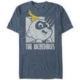 thumbnail image 1 of Men's The Incredibles 2 Jack-Jack Powers  Graphic Tee Navy Blue Heather X Large, 1 of 3