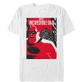 thumbnail image 1 of Men's The Incredibles 2 Most Incredible Dad Skyscraper  Graphic Tee White Large, 1 of 4