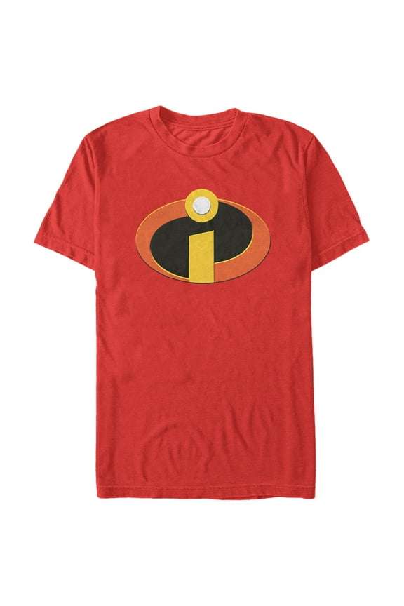 Men's The Incredibles Classic Logo Graphic Tee Red X Large