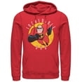 thumbnail image 1 of Men's The Incredibles Incredible Dad  Pull Over Hoodie Red Large, 1 of 3
