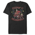 thumbnail image 1 of Men's The Incredibles Keepin' It Incredible  Graphic Tee Black Small, 1 of 4