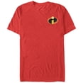 thumbnail image 1 of Men's The Incredibles Mini Logo Graphic Tee Red Large, 1 of 4