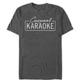 thumbnail image 1 of Men's The Late Late Show with James Corden Carpool Karaoke Logo  Graphic Tee Charcoal Heather 3X Large, 1 of 4