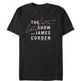 thumbnail image 1 of Men's The Late Late Show with James Corden Classic Logo  Graphic Tee Black 2X Large, 1 of 4
