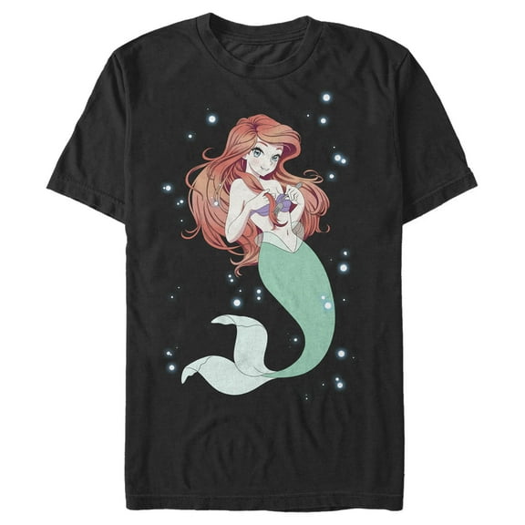 Men's The Little Mermaid Anime Ariel  Graphic T-Shirt
