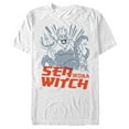 thumbnail image 1 of Men's The Little Mermaid Anime Ursula  Graphic Tee White 3X Large, 1 of 4