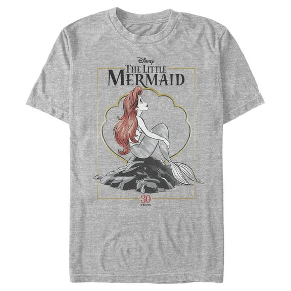 Men's The Little Mermaid Ariel 30th Anniversary  Graphic T-Shirt