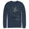 thumbnail image 1 of Men's The Little Mermaid Ariel Grayscale  Long Sleeve Shirt, 1 of 4
