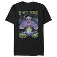 thumbnail image 1 of Men's The Little Mermaid Distressed Ursula Poster Graphic T-Shirt, 1 of 5