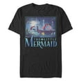 thumbnail image 1 of Men's The Little Mermaid Kiss the Girl Movie Logo  Graphic T-Shirt, 1 of 5