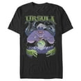 thumbnail image 1 of Men's The Little Mermaid Ursula Poster  Graphic T-Shirt, 1 of 5