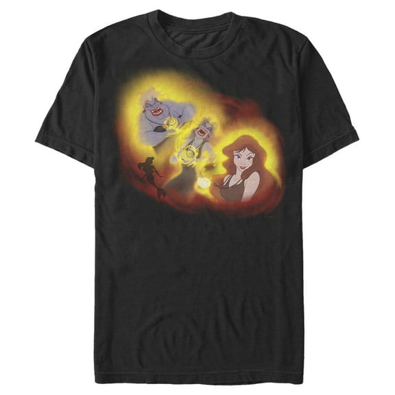 Men's The Little Mermaid Ursula and Vanessa Voice  Graphic T-Shirt
