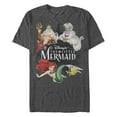thumbnail image 1 of Men's The Little Mermaid Vintage Characters Graphic T-Shirt, 1 of 5