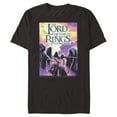 thumbnail image 1 of Men's The Lord of the Rings Fellowship of the Ring Dark Riders Poster  Graphic Tee Black Small, 1 of 5
