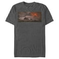 thumbnail image 1 of Men's The Lord of the Rings Fellowship of the Ring Fall of Mordor Graphic Tee Charcoal Heather X Large, 1 of 5