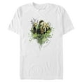 thumbnail image 1 of Men's The Lord of the Rings Fellowship of the Ring Hobbit Paint Splatter  Graphic Tee White Medium, 1 of 5