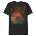 thumbnail image 1 of Men's The Lord of the Rings Fellowship of the Ring Mordor Mount Doom Graphic Tee Black X Large, 1 of 5