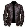 thumbnail image 1 of Men's The Luftwaffe German Air Force Brown Leather Jacket SouthBeachLeather, 1 of 9