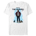 thumbnail image 1 of Men's The Marvels Nick Fury and Cats Graphic Tee White Small, 1 of 5