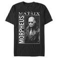 thumbnail image 1 of Men's The Matrix Morpheus  Graphic Tee Black 3X Large, 1 of 5