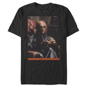 Mens The Matrix No One is Told Graphic Tee Black Large