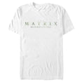 thumbnail image 1 of Men's The Matrix Resurrections Logo  Graphic Tee White X Large, 1 of 5