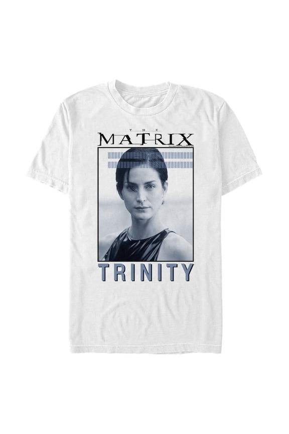 Men's The Matrix Trinity Graphic Tee White X Large