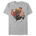 thumbnail image 1 of Men's The Muppets Breakout  Graphic Tee Athletic Heather Large, 1 of 5