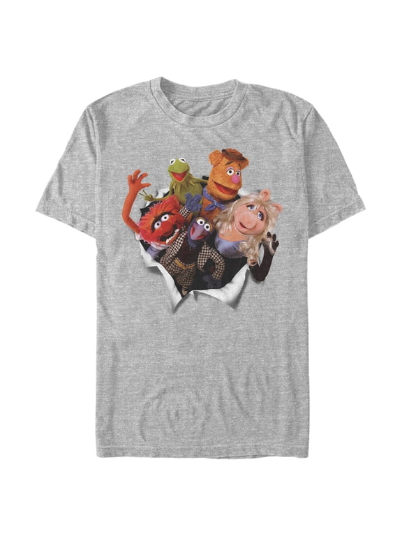 Men's The Muppets Breakout Graphic Tee Athletic Heather Medium