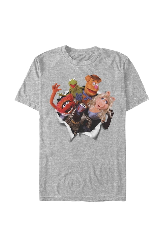 Men's The Muppets Breakout Graphic Tee Athletic Heather X Large