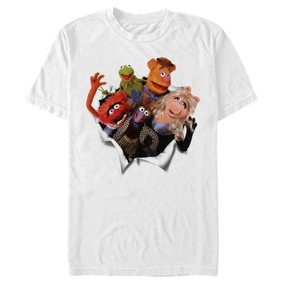 Men's The Muppets Breakout  Graphic Tee White X Large