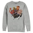 thumbnail image 1 of Men's The Muppets Breakout Sweatshirt Athletic Heather X Large, 1 of 4