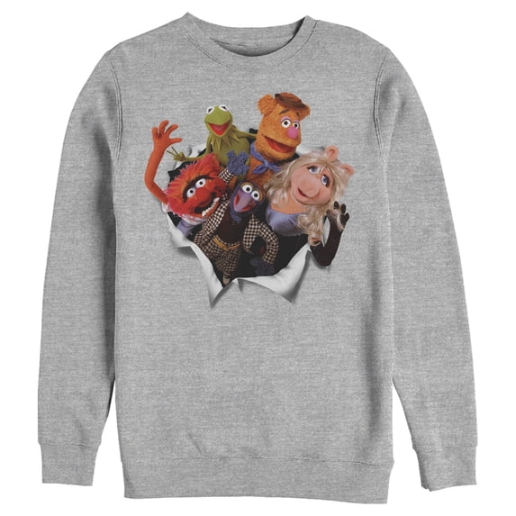 Men's The Muppets Breakout Sweatshirt Athletic Heather X Large