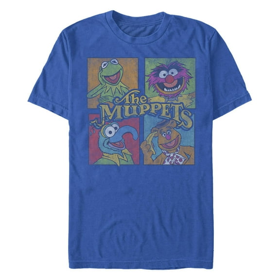 Men's The Muppets Character Panels Graphic T-Shirt