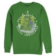 thumbnail image 1 of Men's The Muppets Dreaming of a Green Christmas Sweatshirt Kelly Green Small, 1 of 4