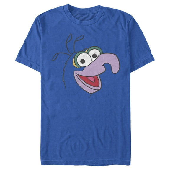 Men's The Muppets Gonzo Costume Tee  Graphic Tee Royal Blue Large