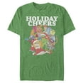 thumbnail image 1 of Men's The Muppets Holiday Cheers  Graphic Tee Kelly Heather Small, 1 of 4