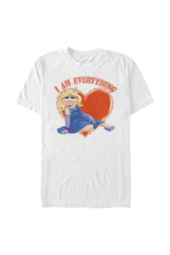 Men's The Muppets I Am Everything Graphic Tee White X Large